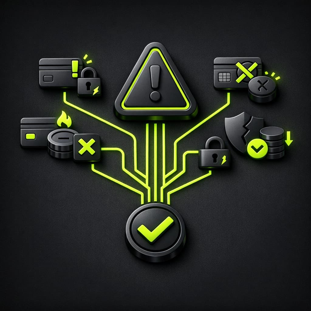 7 Erros Comuns ao Cobrar no Cartão e Como Evitar