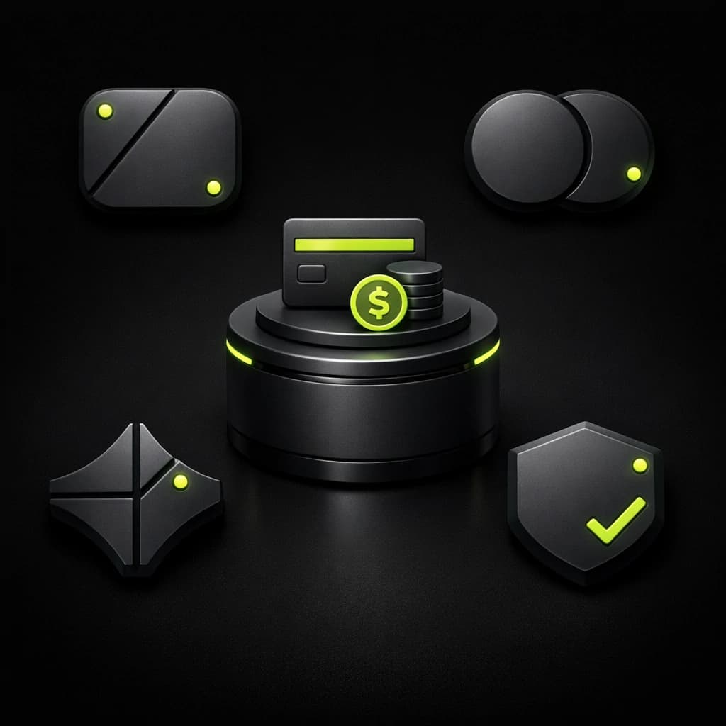 Taxa por Bandeira: Visa, Mastercard, Elo e Amex